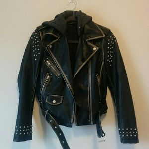 Zara leather jacket